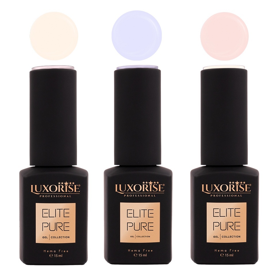 Set 3 Oje Semipermanente Kitunghii Spring Pastel 15ml