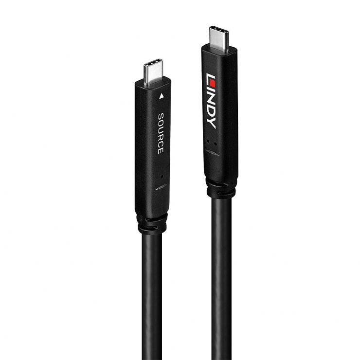 Cablu Hybrid USB-C 4K 10m, Lindy