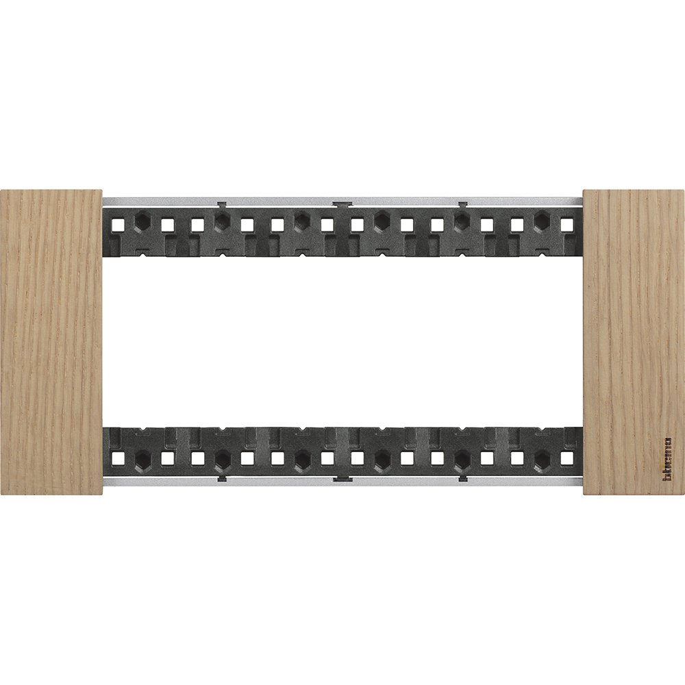 Rama ornament Bticino Living Now KA4806LM 6 module stejar