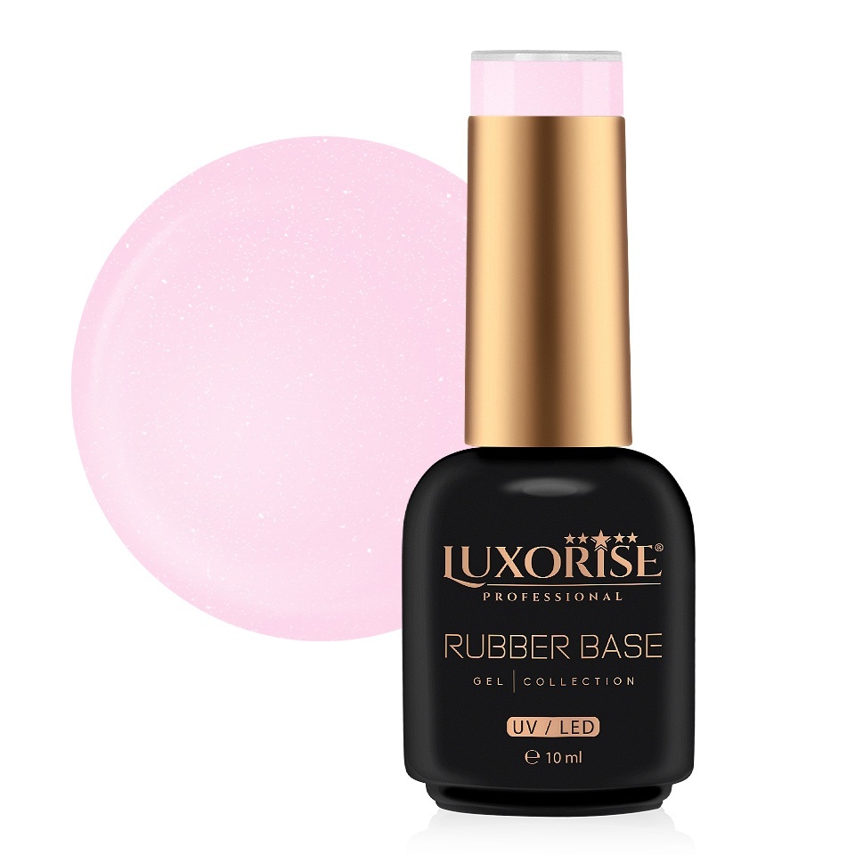 Rubber Base LUXORISE - Delicate Brilliance 10ml - imagine 2