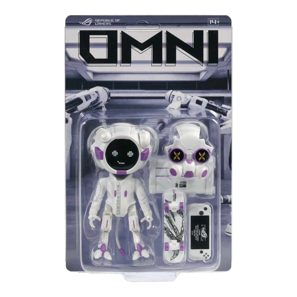 ROG OMNI Alb - Figurină Ediție Limitată