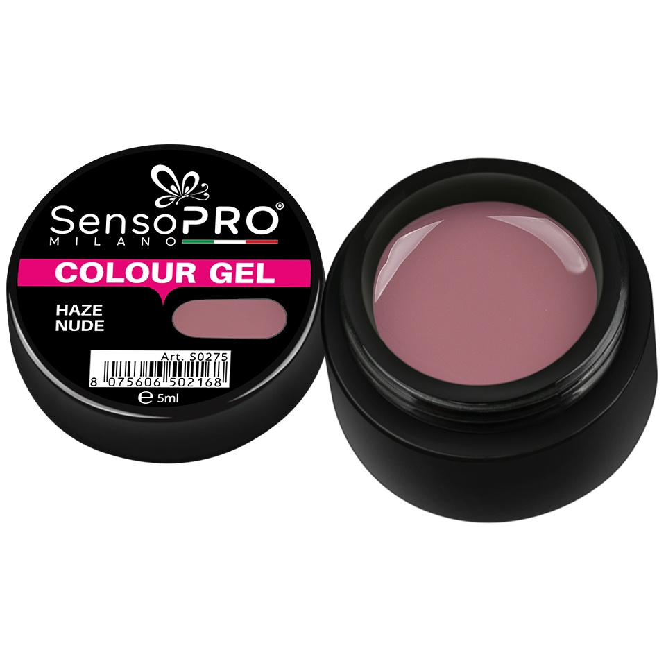Gel UV Colorat Haze Nude SensoPRO Milano