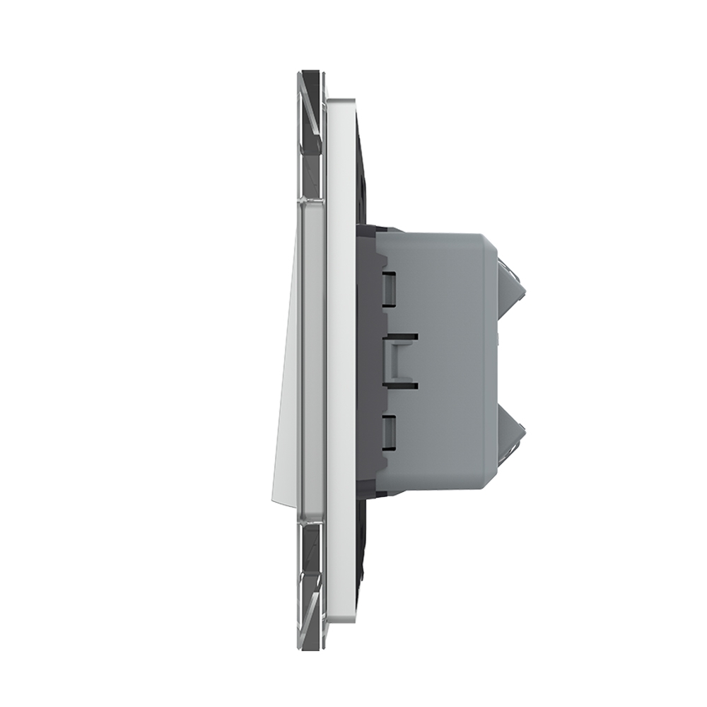 Intrerupator Livolo Sticla, 2 Module, Cap Cruce - imagine 15