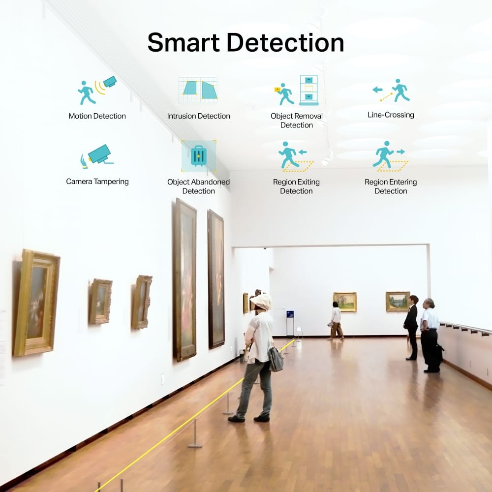 Cameră IP Wi-Fi TP-Link C440-W 4MP - Supraveghere HD Profesională - imagine 6