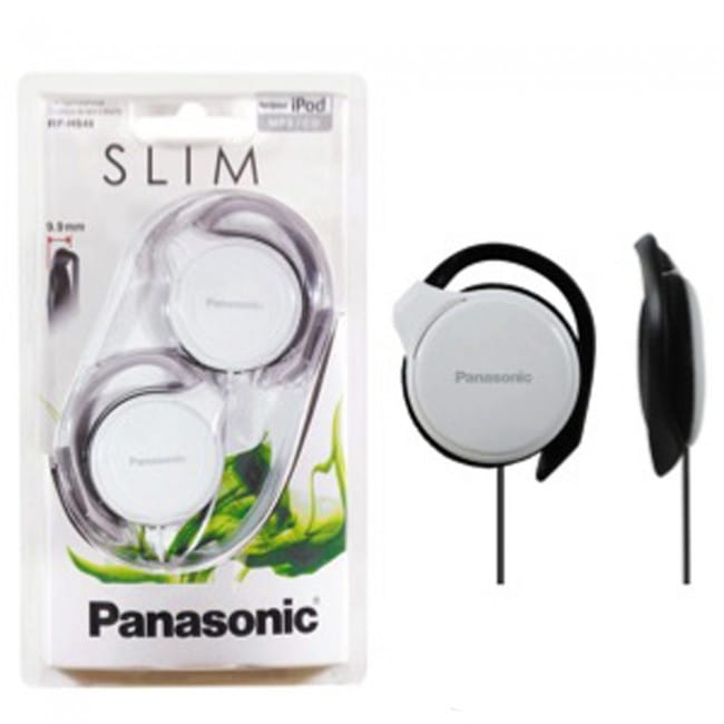 Casti Panasonic RP-HS46E-W Clip Jack 3.5mm Alb - Smartphone - imagine 2