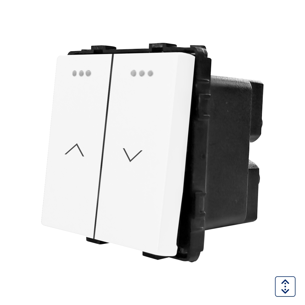 Modul Intrerupator Jaluzele Mecanic LUXION, 10A