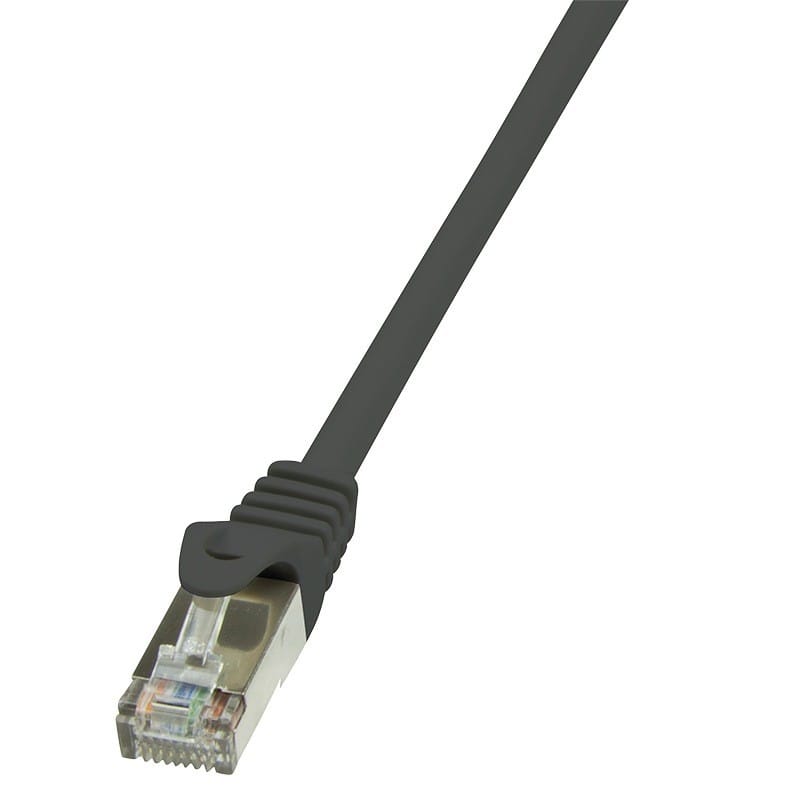 Cablu Patch LOGILINK CP2093S Cat6 FTP 10m Negru - imagine 2
