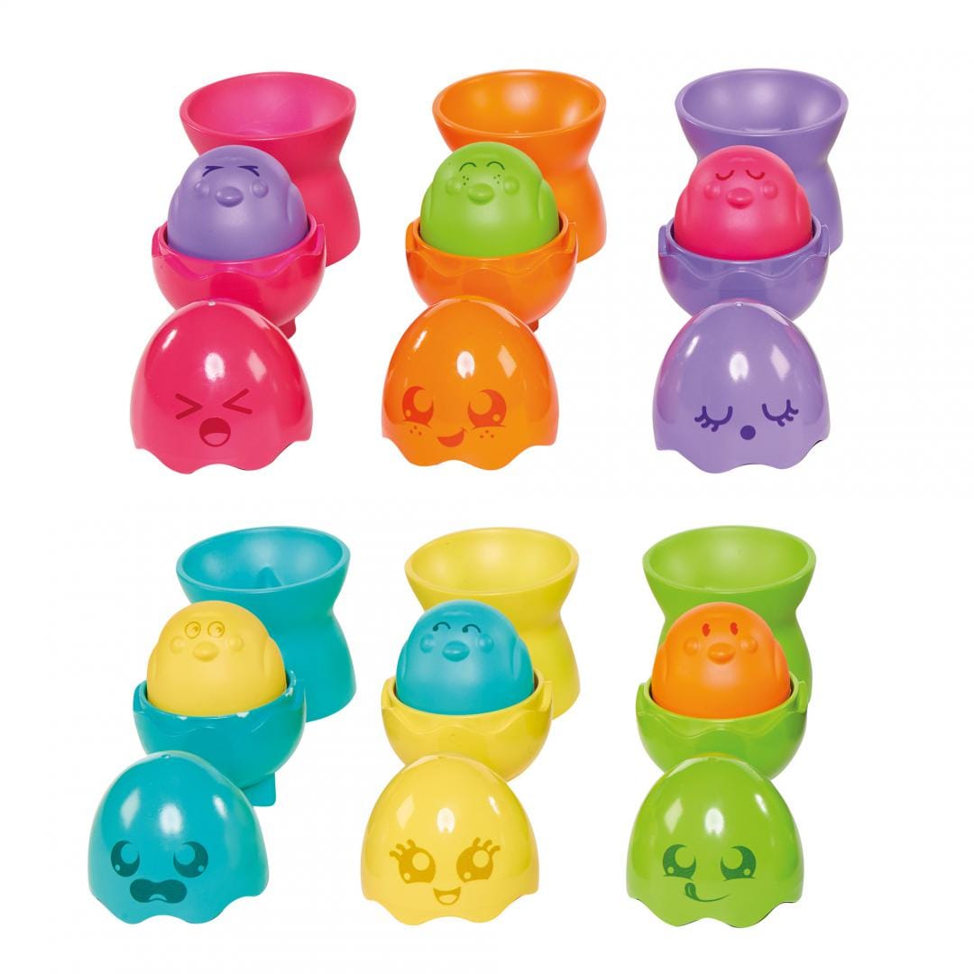 Jucărie Educațivă Ouă și Forme Colorate Interactivă - imagine 4