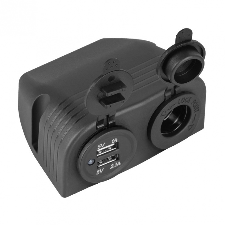 Incarcator Auto OEM 2xUSB 3.1A cu Bricheta
