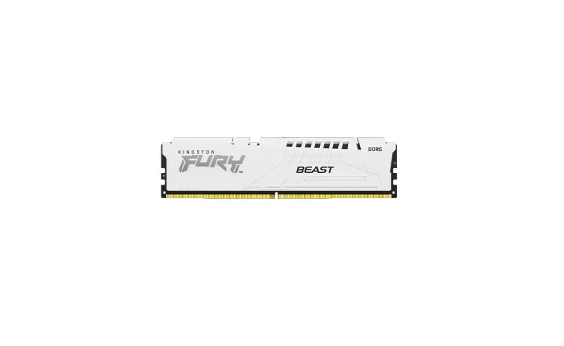Kingston DDR5 64GB 5600MHz Fury Beast White - Performanță Extremă - imagine 2