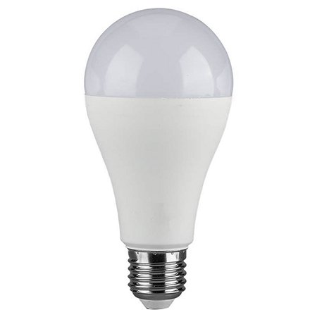 Bec LED E27 15W V-TAC, Alb Rece