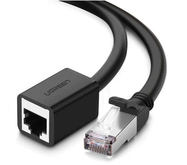 Patch Cord UGREEN NW112 Cat6 F/UTP 2m Negru