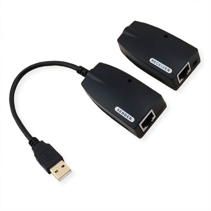 Extender USB 2.0 Value, 50m prin RJ45