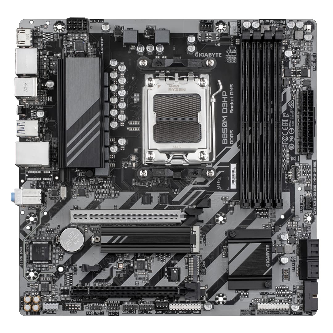 Placă de bază Gigabyte B850M D3HP AM5 mATX DDR5 - imagine 5