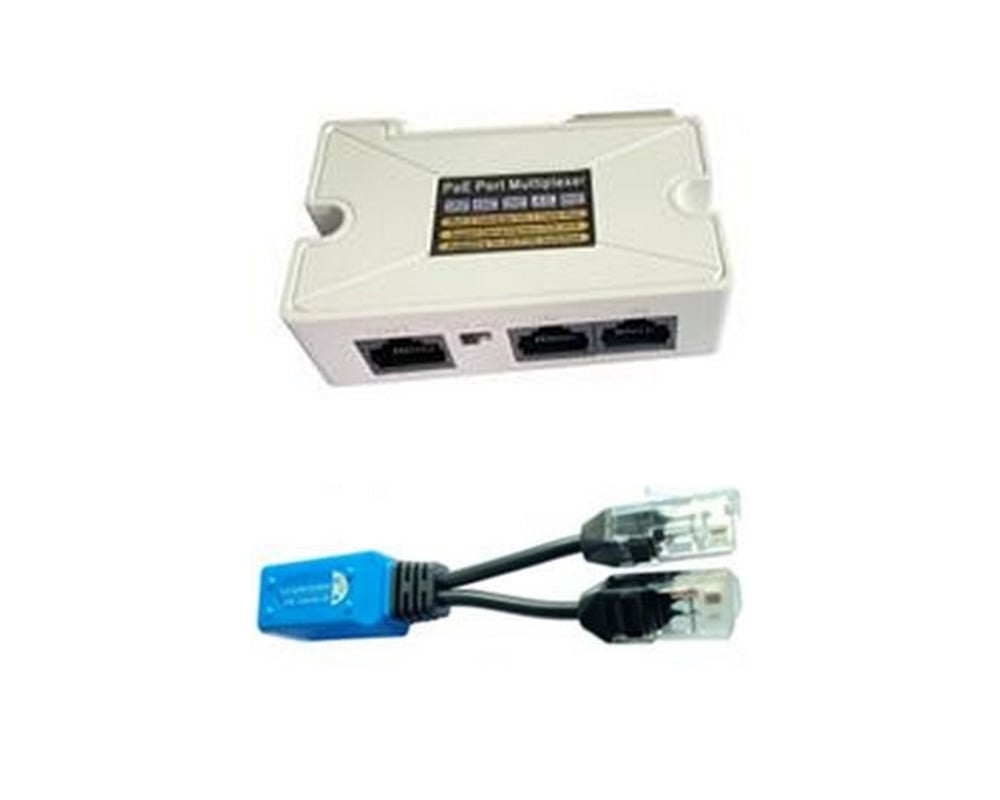 Splitter PoE Safer SAF-222B, 2 Camere pe un Cablu