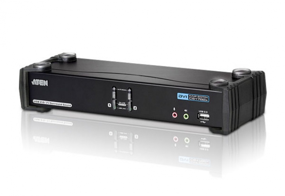 ATEN CS1782A KVM USB DVI 2 Porturi