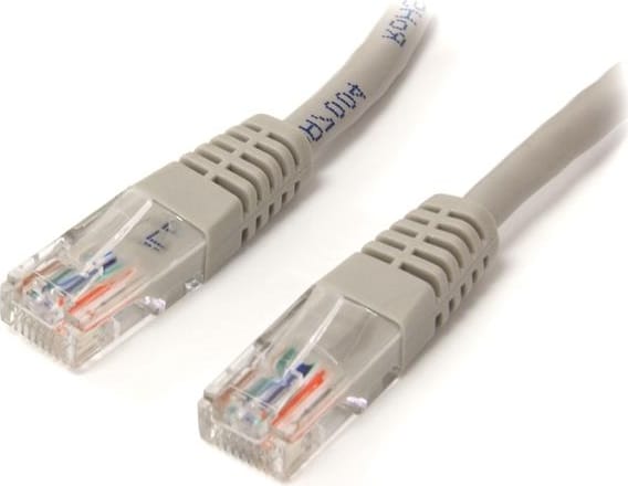 Patch Cord UTP Cat5e Spacer 30m Alb - Cablu Rețea Calitate - imagine 2