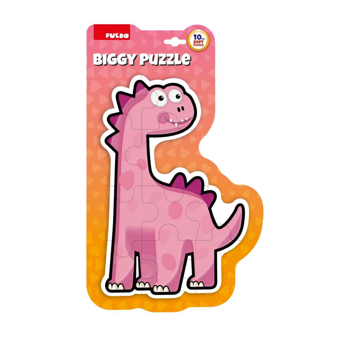 Puzzle Maxi 10 Piese Roz - Joc Educativ Copii | Generic - imagine 2