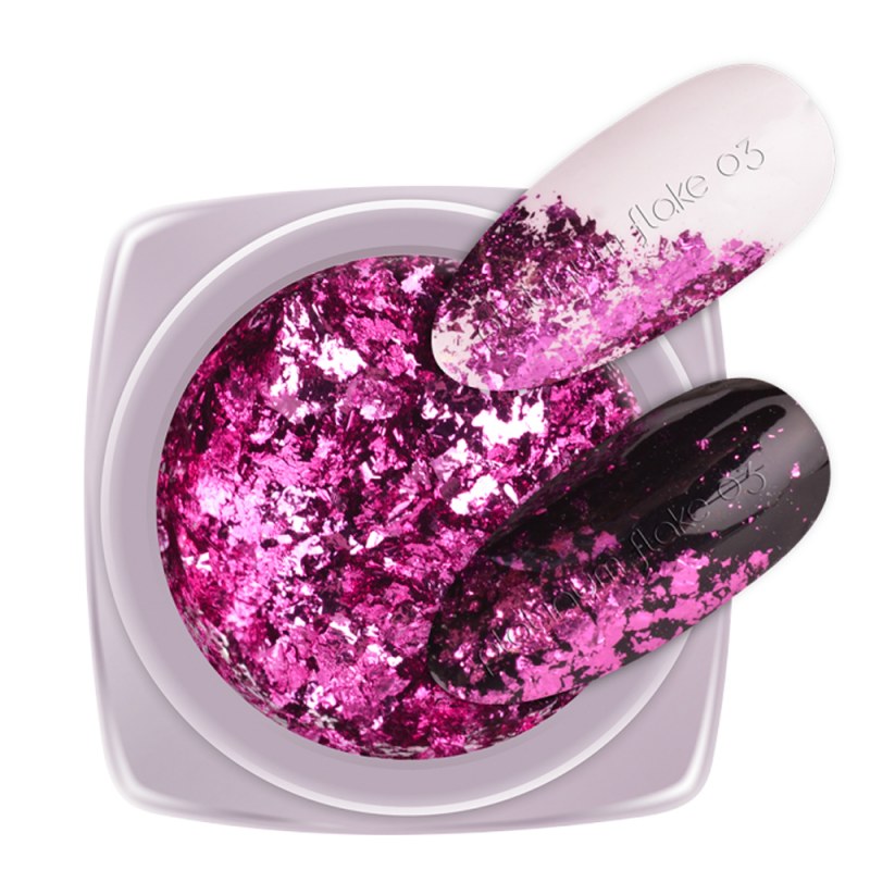 Praf Pigment Platinum Flake 2M Nailshop