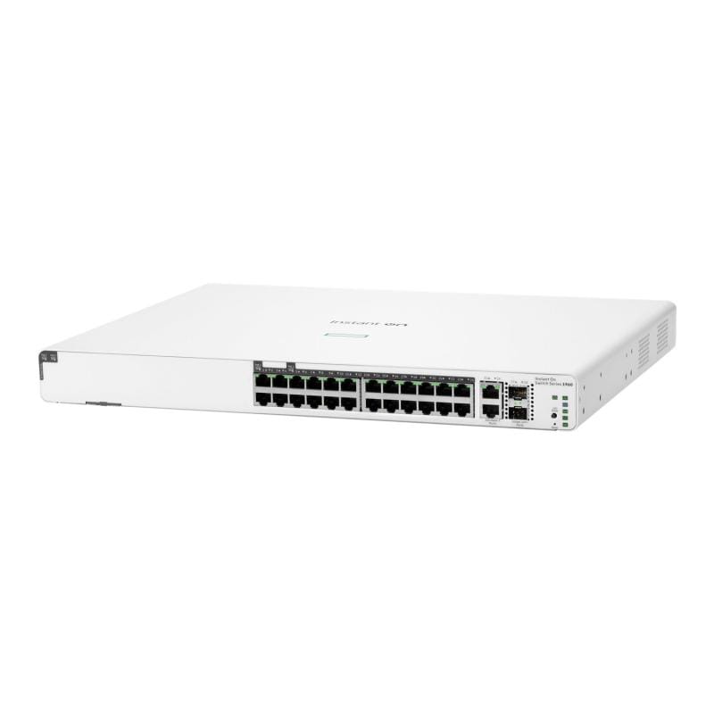 Switch HPE Instant On 1960 24P PoE 370W - Rețea Profesională - imagine 2