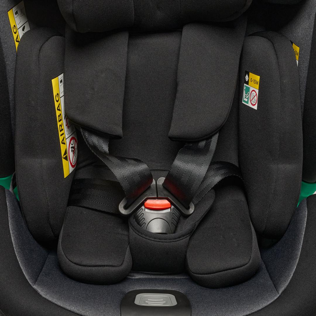 Scaun Auto Rotativ 360° Isofix U-GROW Negru - Siguranță Maximă - imagine 6