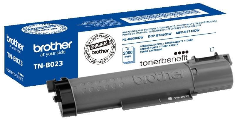 Toner Original Brother TNB023 Black - 2000 pagini - imagine 2