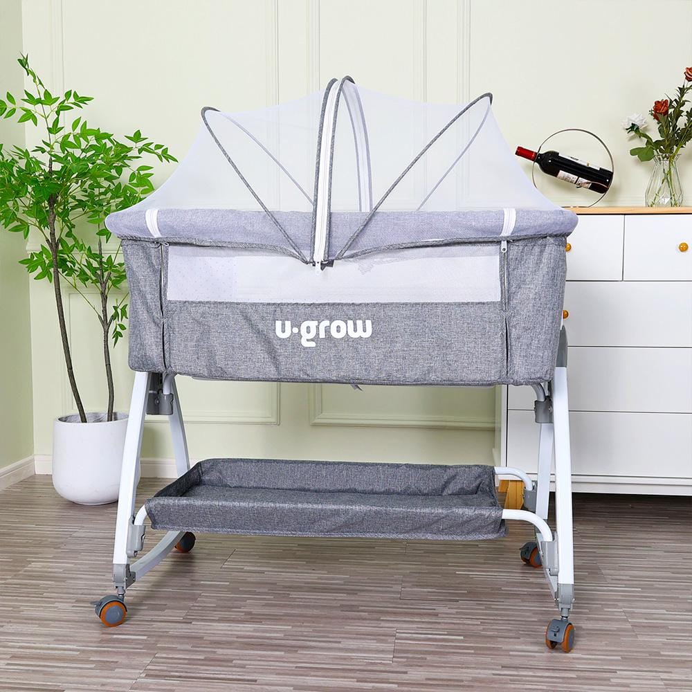 Patut Co-Sleeper 2 in 1 cu Leagan U-Grow | 0-8 Luni - imagine 4