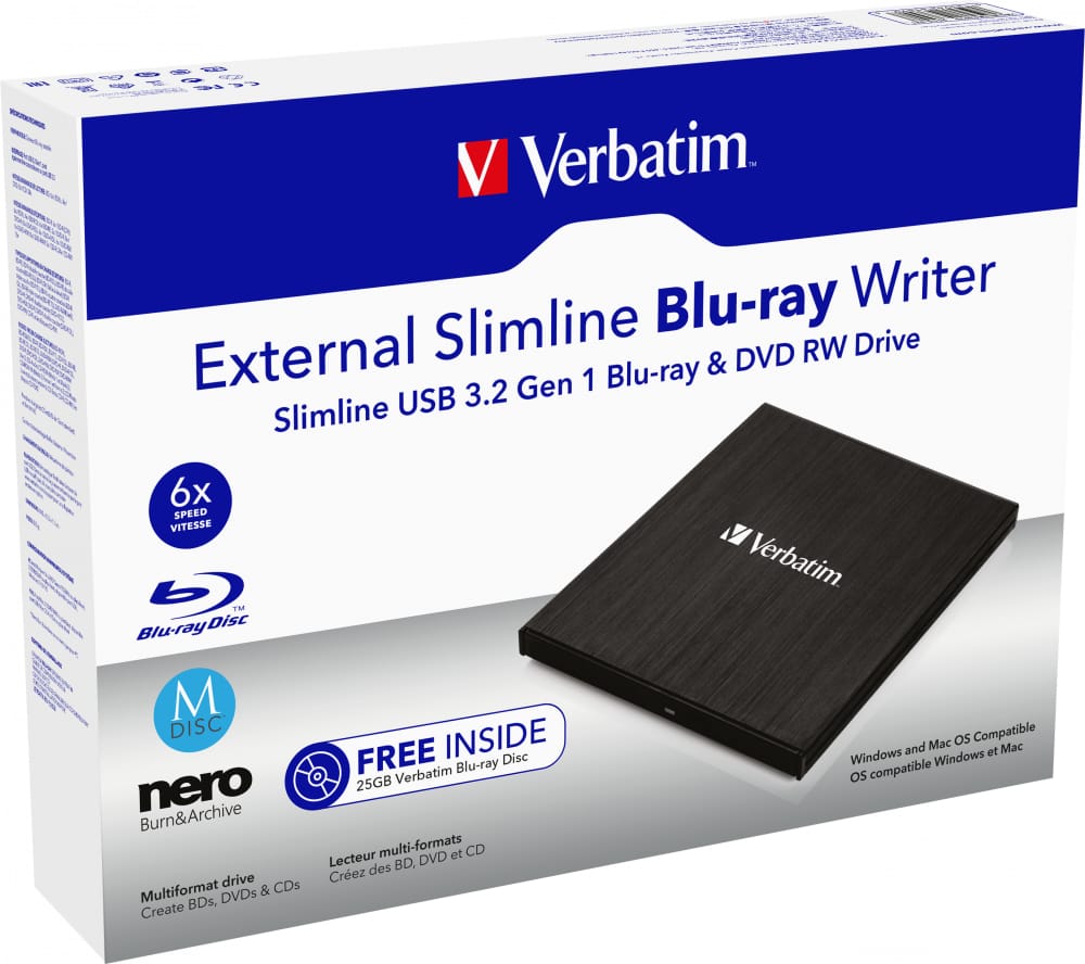 Unitate Blu-ray Externă Verbatim Slimline USB 3.0 - imagine 8