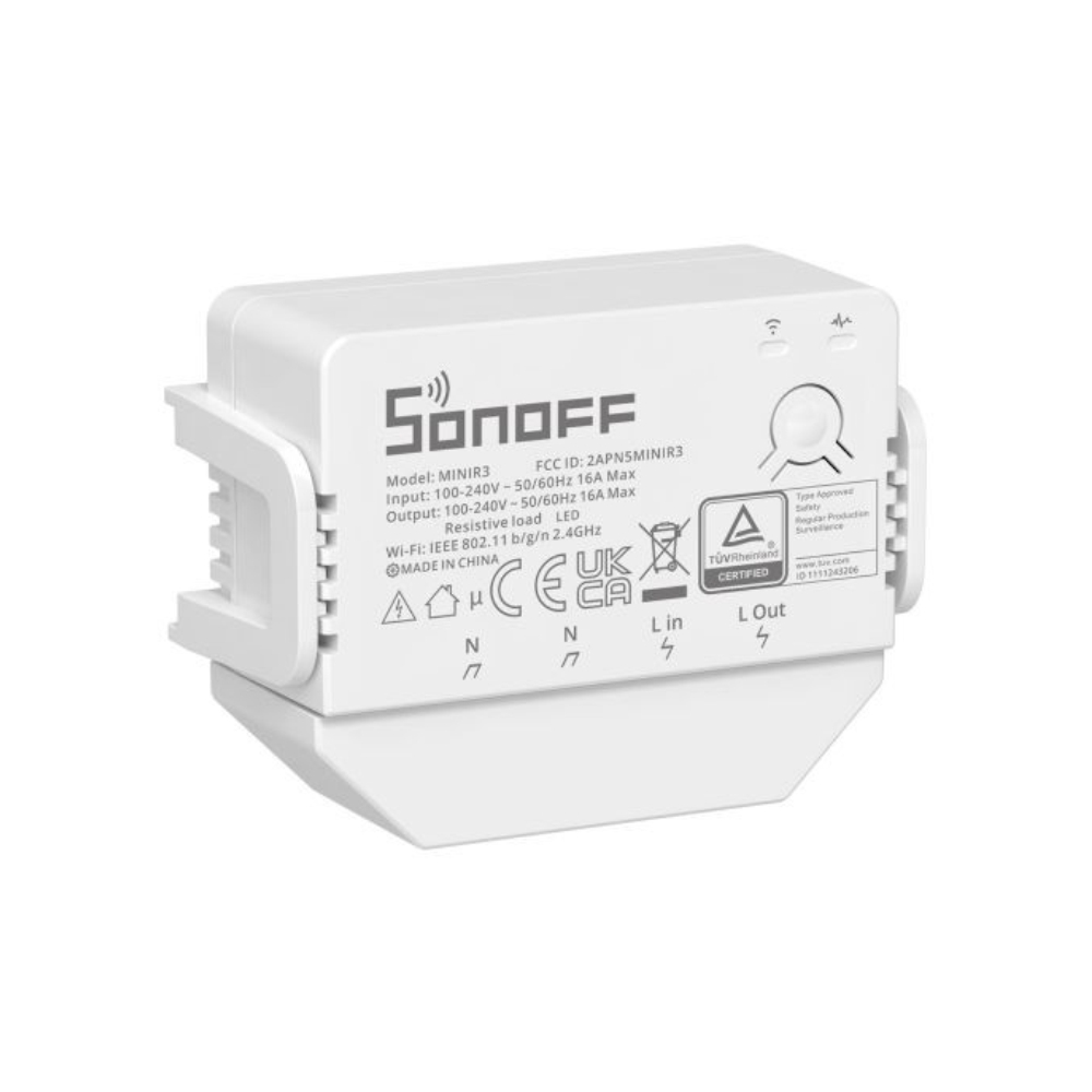 Releu Wi-Fi Sonoff Mini R3, Automatizare, Control Vocal - imagine 2