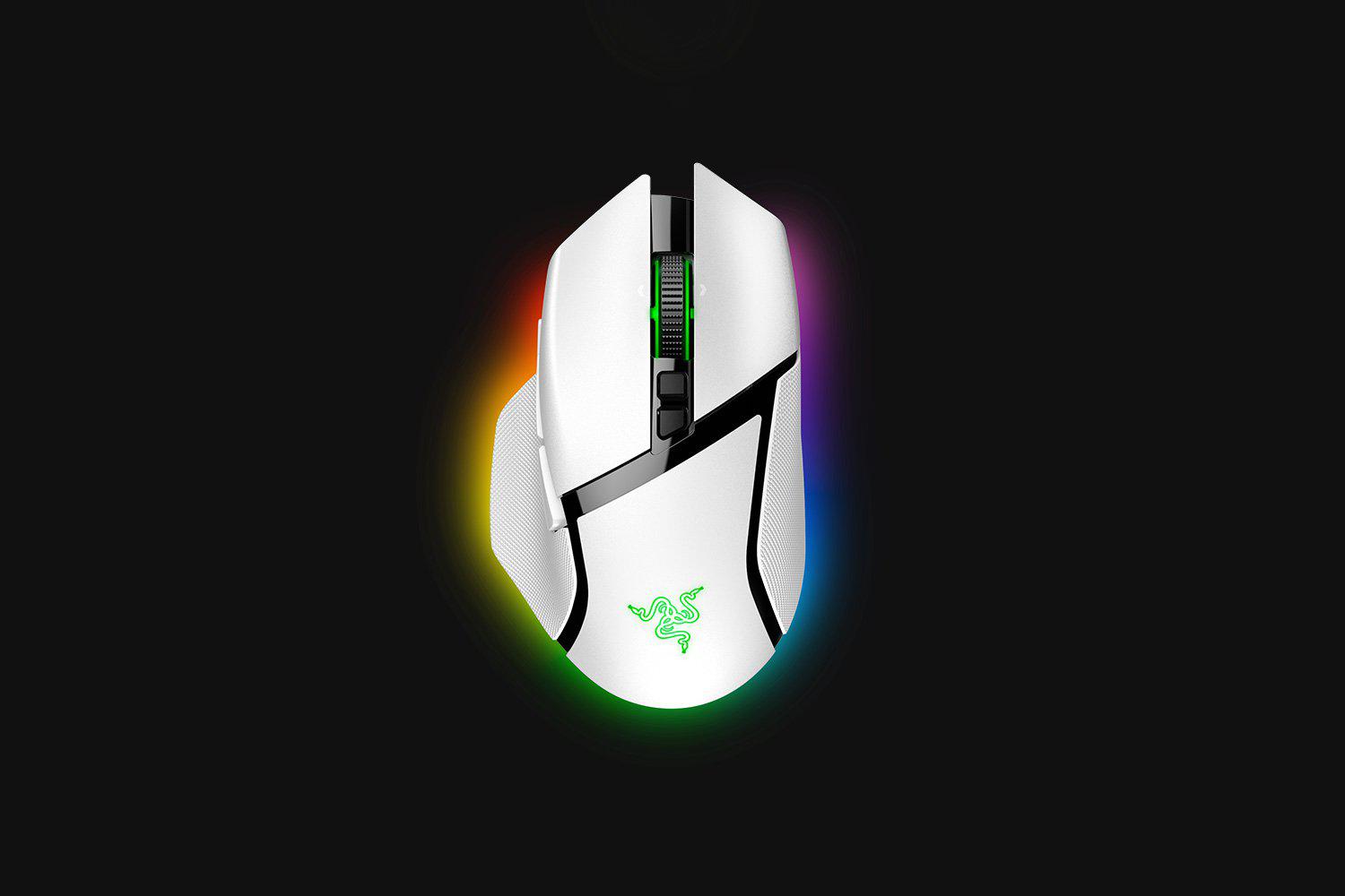 Mouse Gaming Razer Basilisk V3 Pro Alb | RGB Chroma, 11 Butoane - imagine 1