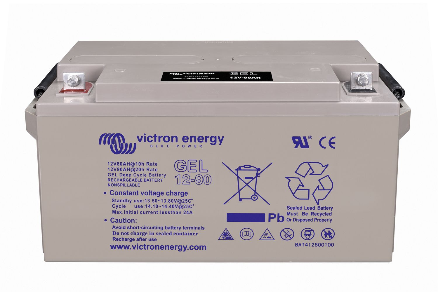 Acumulator Victron GEL 12V 90Ah Deep Cycle - imagine 3