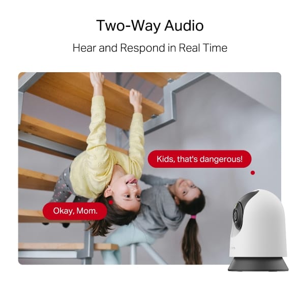 Cameră Supraveghere MERCUSYS MC230 Wi-Fi 3K Pan/Tilt Audio - imagine 6