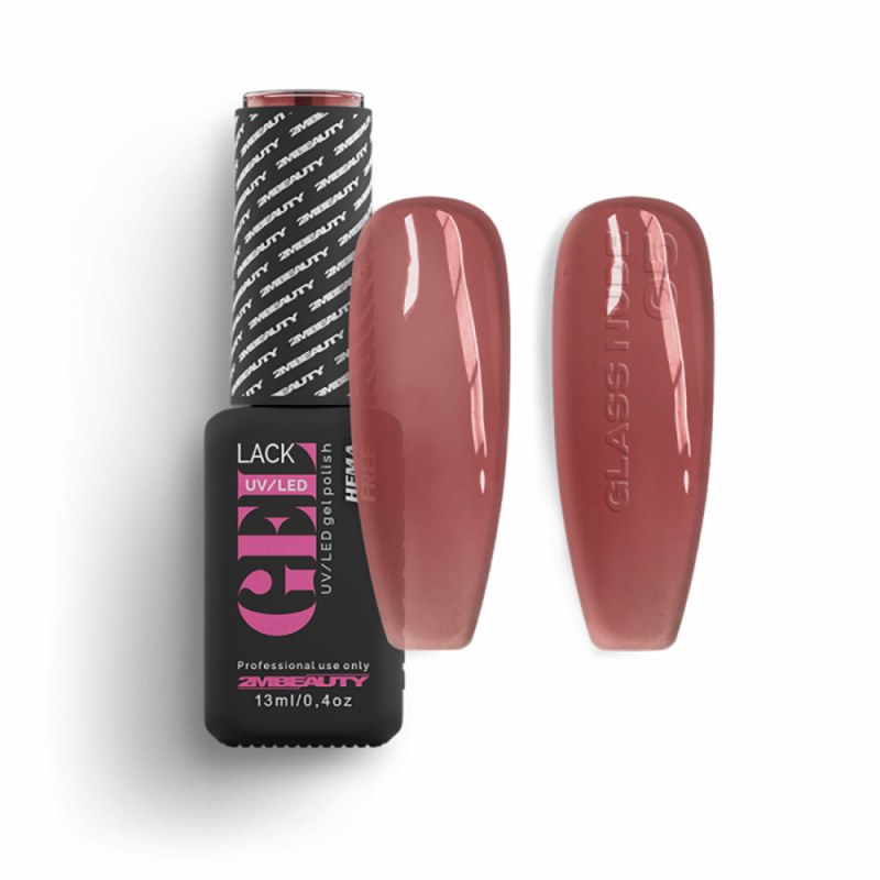Ojă Semipermanentă fără HEMA Glass Nude 05 | Nailshop