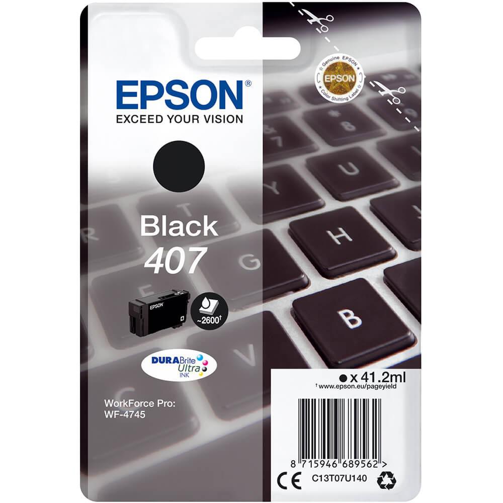 Cartus Cerneala EPSON C13T07U140 Negru 2.6k - Original