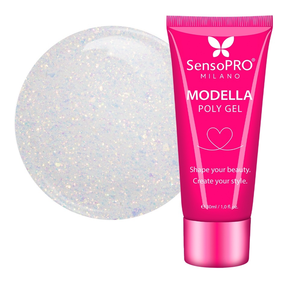 Polygel MODELLA SensoPRO Milano - Fairy Dust, 30ml