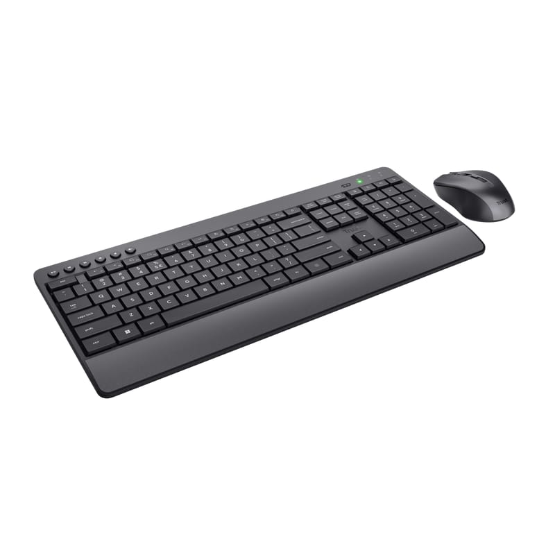 Trust Trezo Kit Tastatura + Mouse Wireless, Eco-Friendly - imagine 4