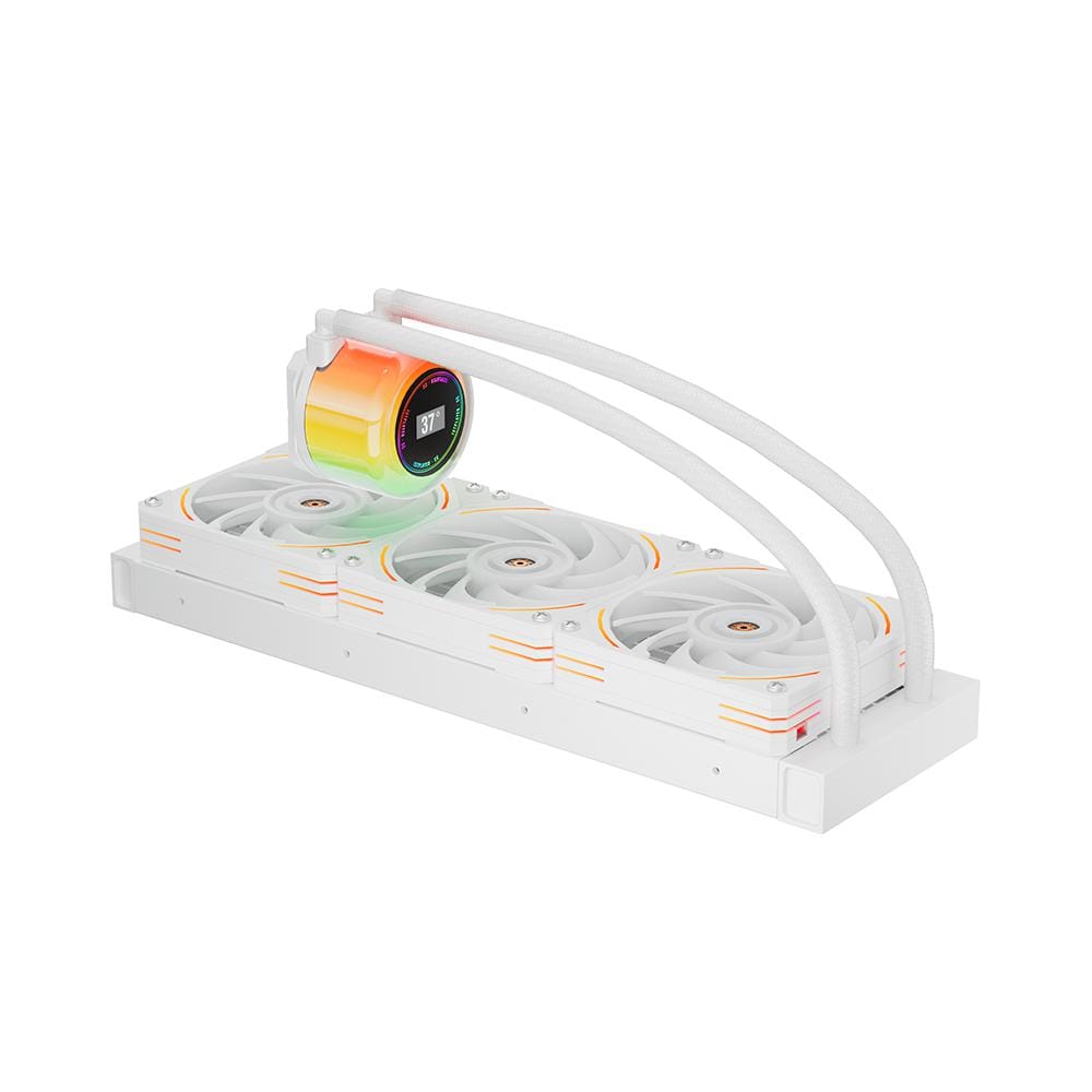 Cooler Procesor 1STPLAYER THUNDERSTORM CC 360 ALB ARGB - imagine 5
