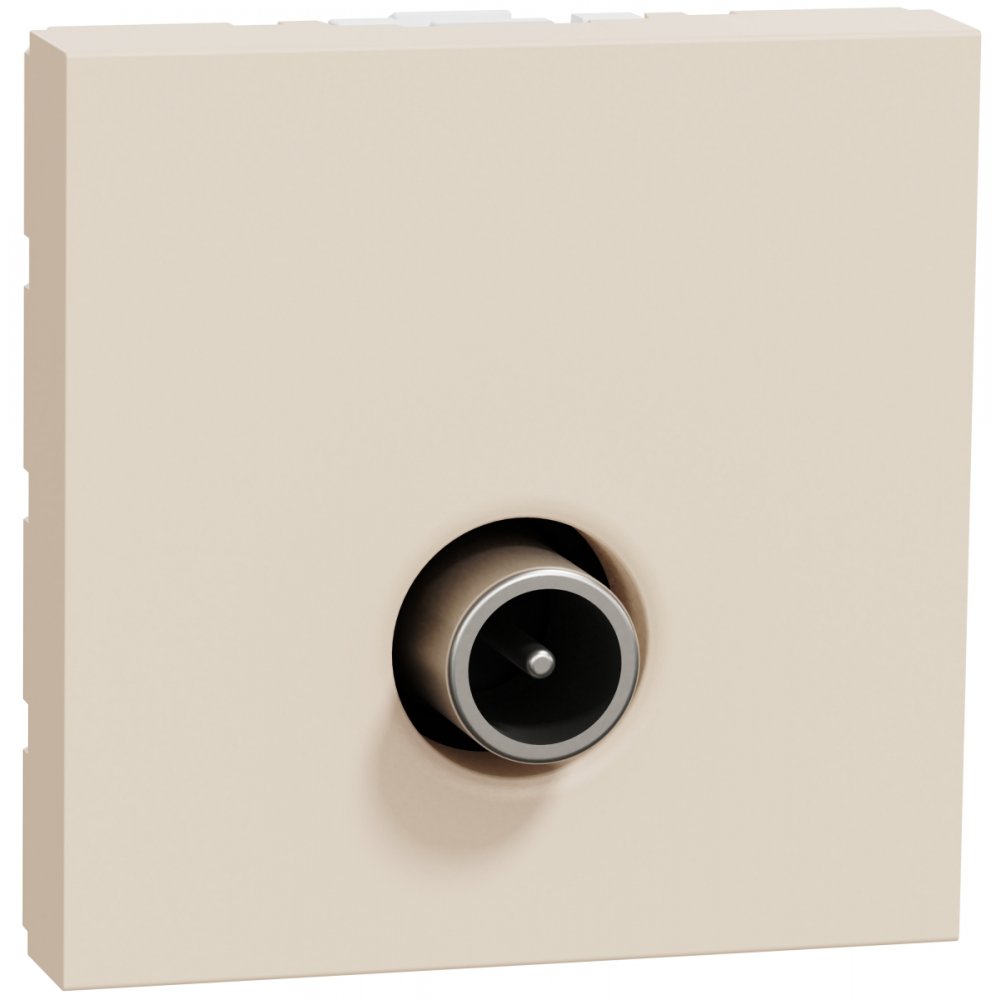 Priza TV Individuală Schneider Bej - imagine 1