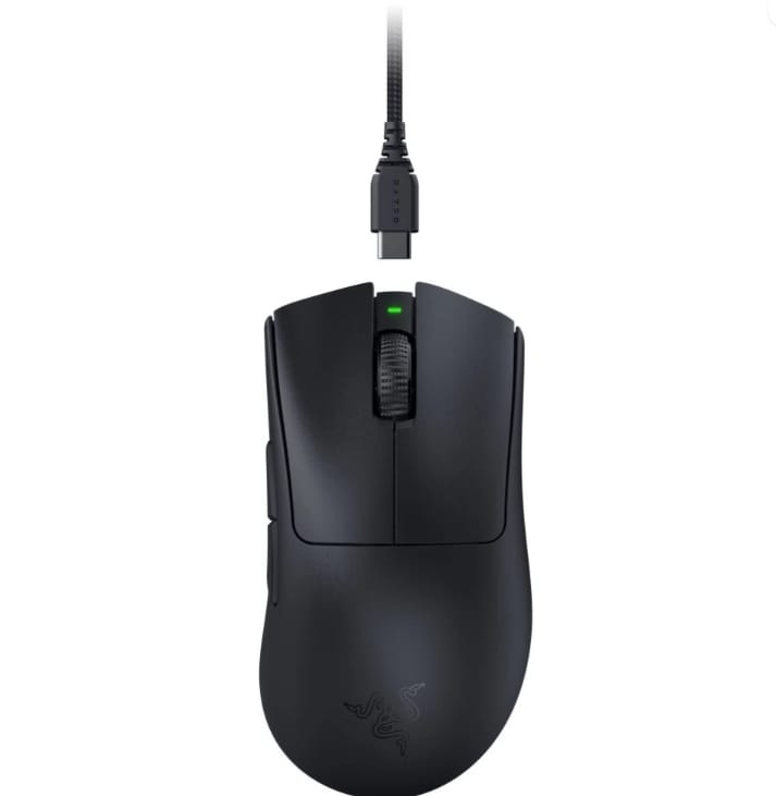 Mouse Gaming Razer DeathAdder V3 HyperSpeed Wireless 26000 DPI - imagine 2