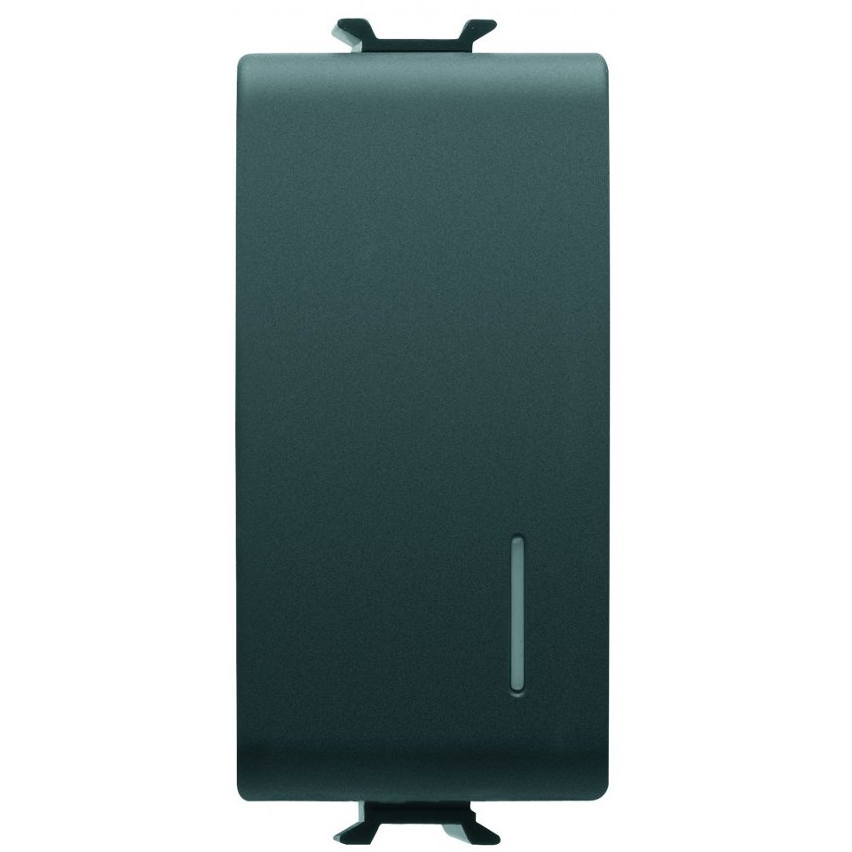 Întrerupător Gewiss GW12092 Negru Satinat, 1 Modul