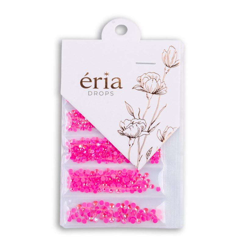 Éria Drops Neon Rose AB | Cristale Nailshop Premium