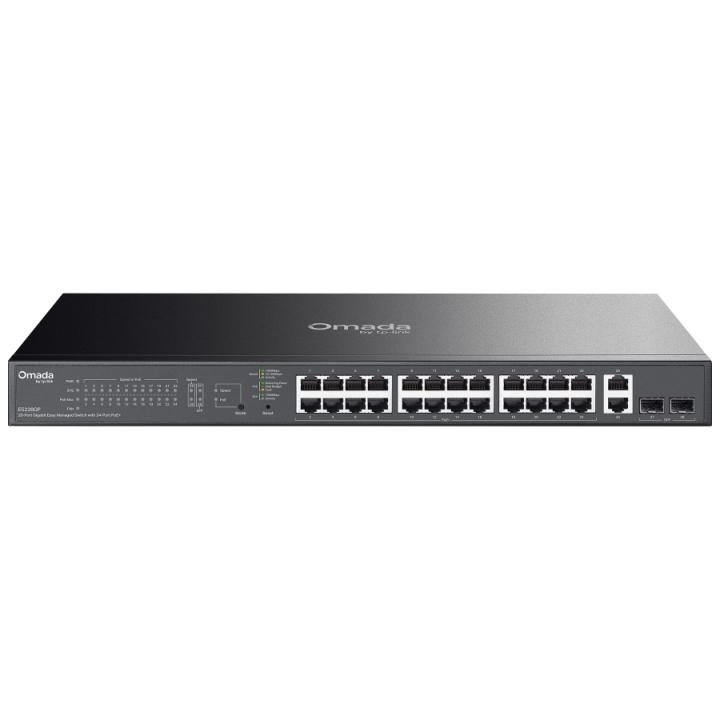 Switch TP-Link ES228GP 28 porturi Gigabit 24 PoE+ 250W