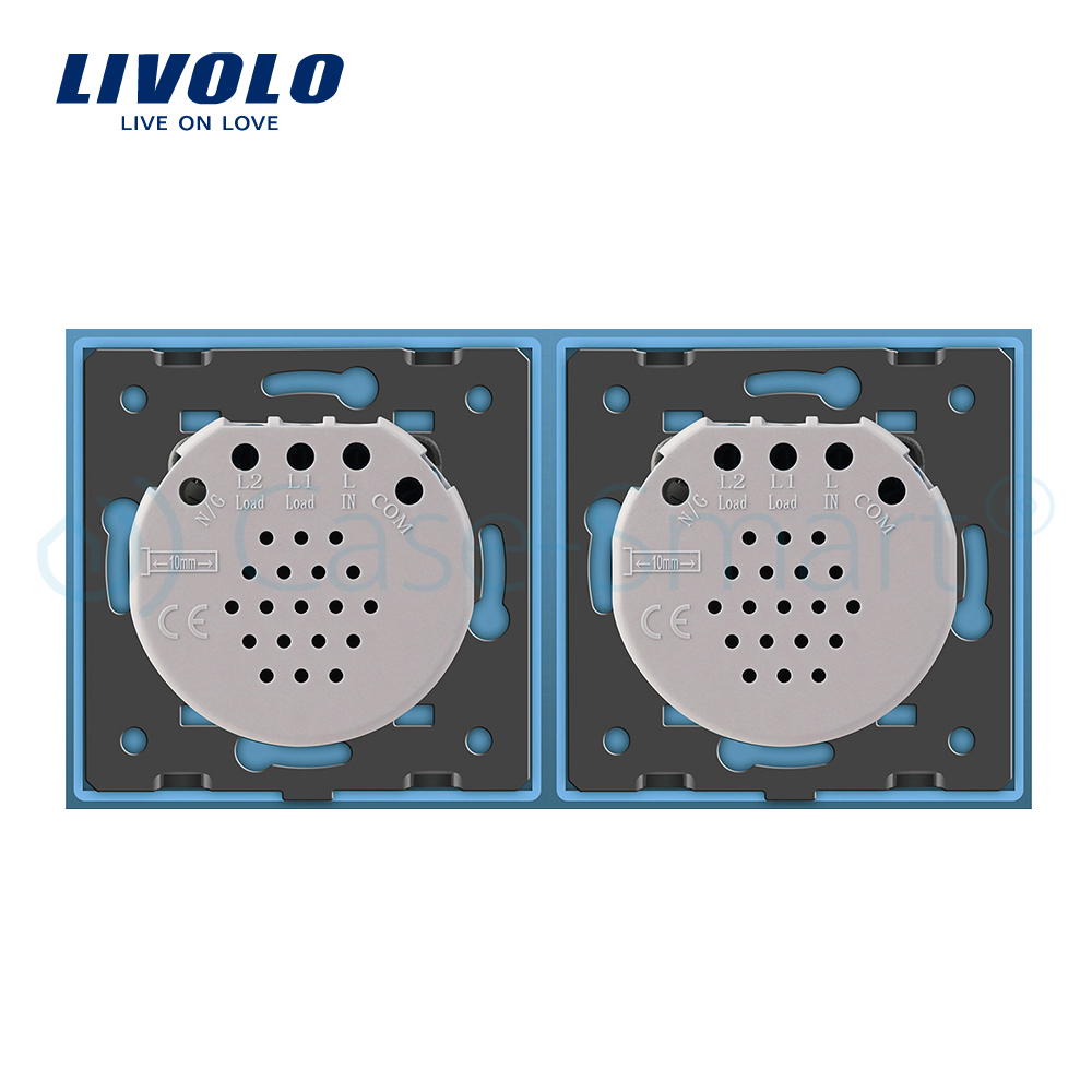 Intrerupator Touch Livolo Sticla, 2 Butoane - imagine 15