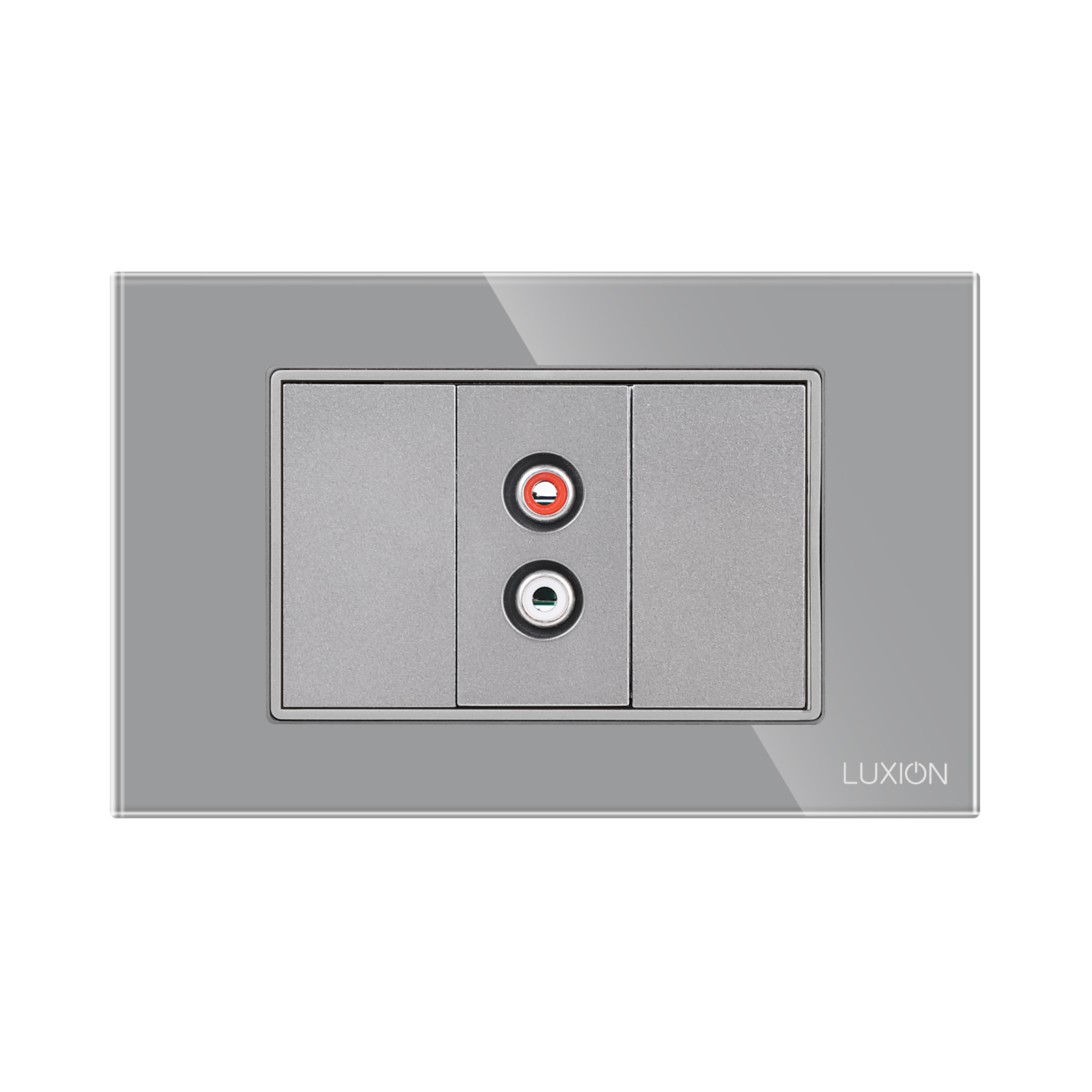 Priza Audio 1M + 2 Taste False LUXION cu Rama din Sticla 3M - imagine 14