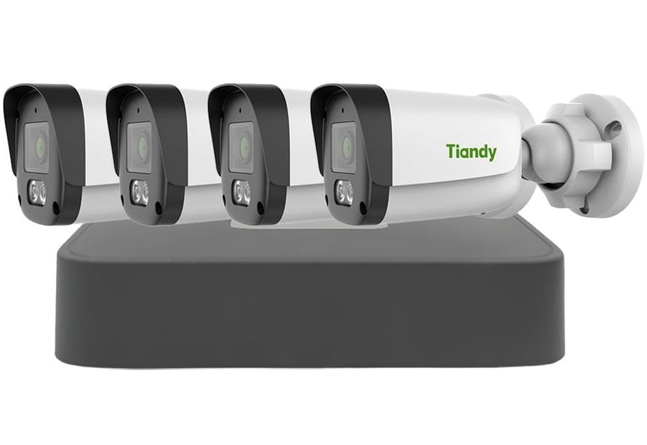 Kit Supraveghere Tiandy ColorMaker 4MP PoE