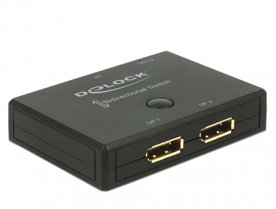 Switch DisplayPort Delock 4K 60Hz Bidirecțional