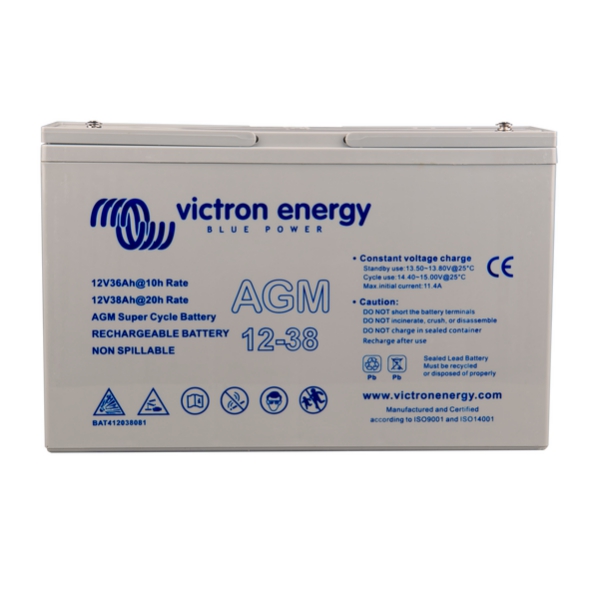 Acumulator AGM Deep Cycle 12V 38Ah Victron Energy - imagine 2