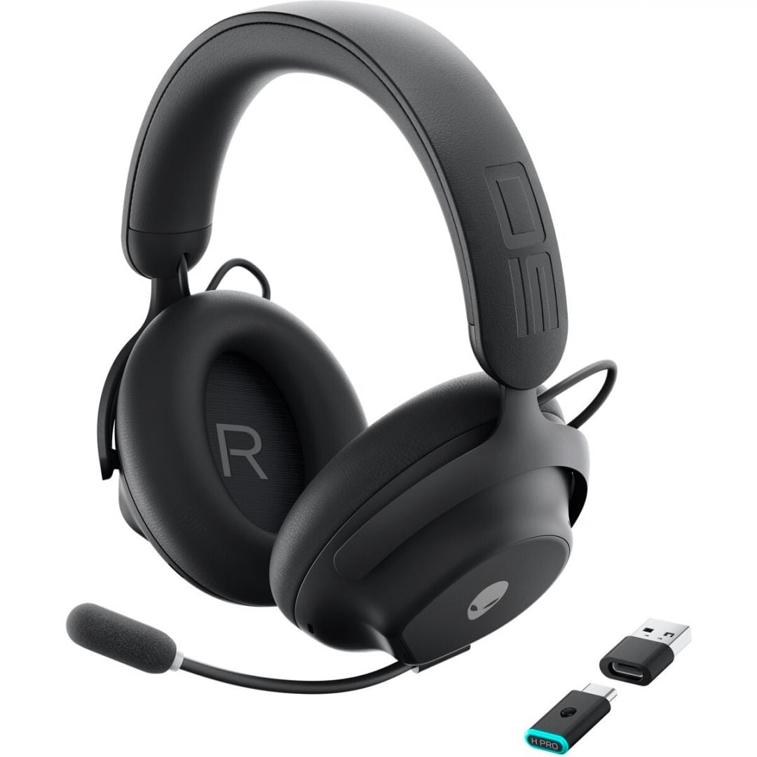 Alienware Pro Wireless Gaming Headset ANC Bluetooth 5.3 - imagine 3