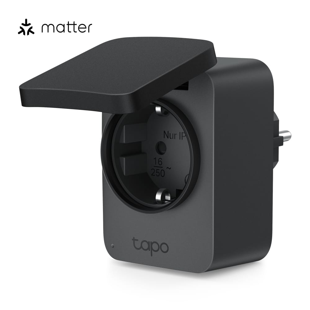 Priză inteligentă TP-Link Tapo P410M Matter IP54 exterior - imagine 12