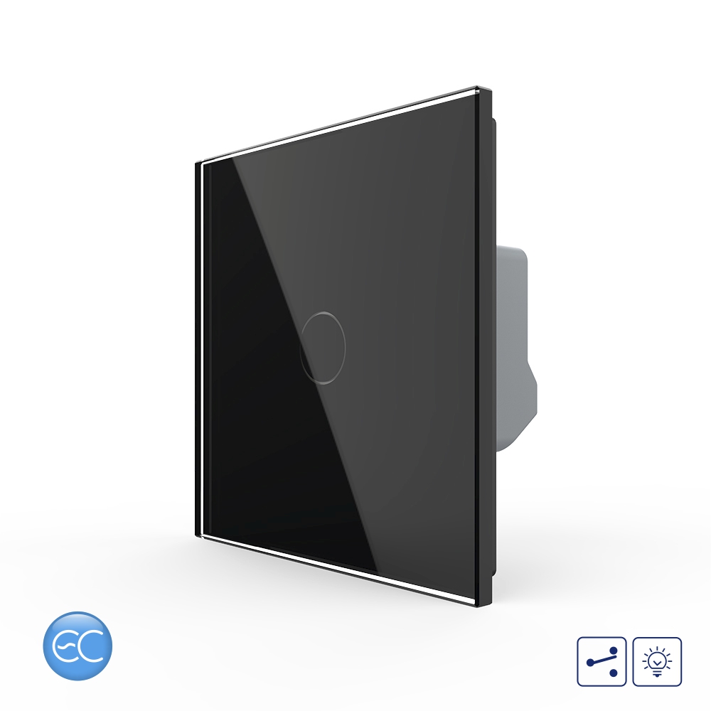 Intrerupator Touch ZigBee Livolo cu Dimmer Sticla - imagine 5